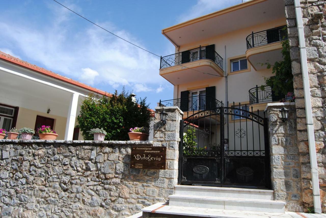 Filoxenia Daire Levídhion Dış mekan fotoğraf
