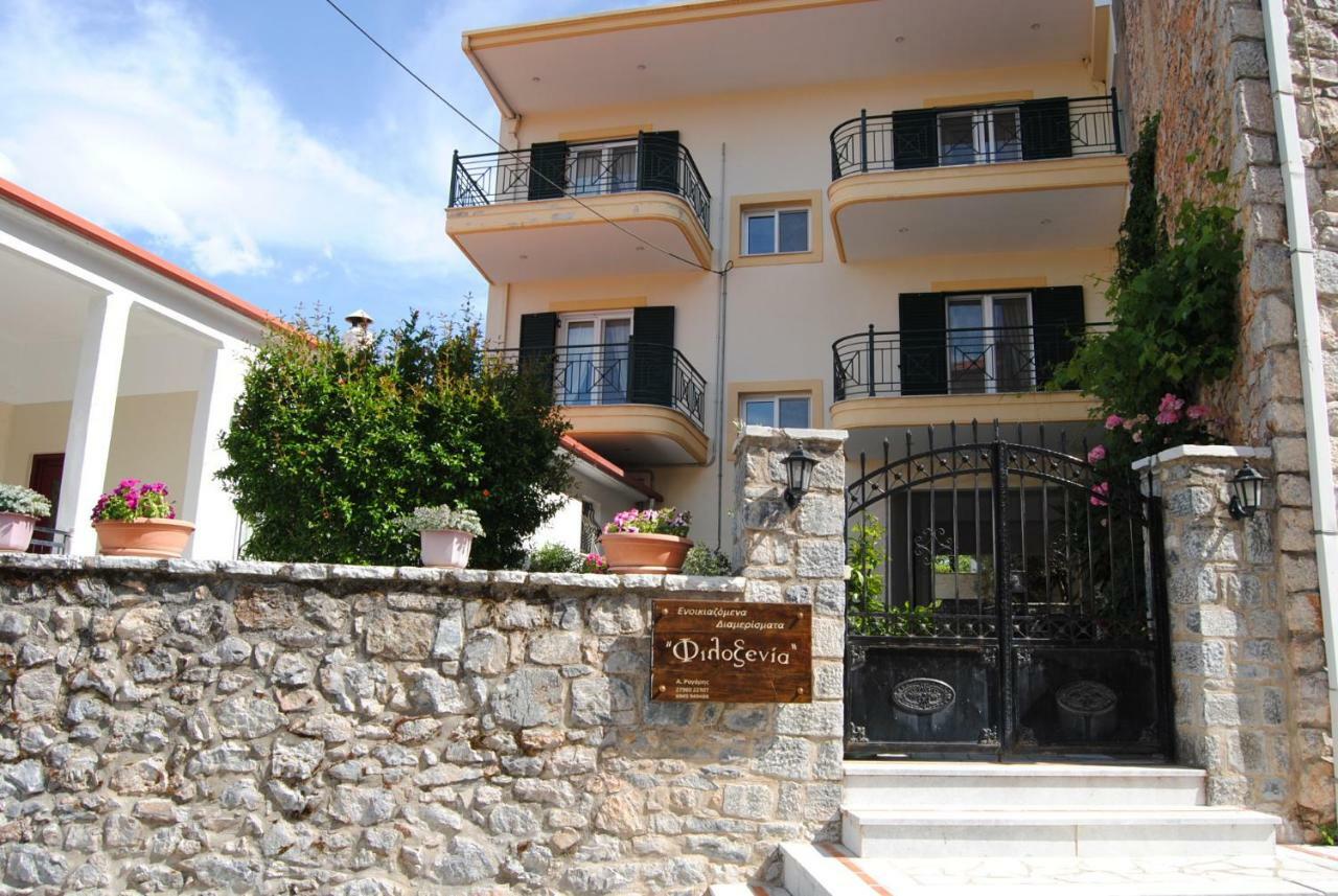 Filoxenia Daire Levídhion Dış mekan fotoğraf